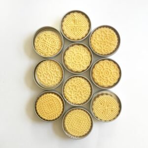 Citrus Cocoa Butter Solid Lotion Bar: Organic Spa Moisturizer